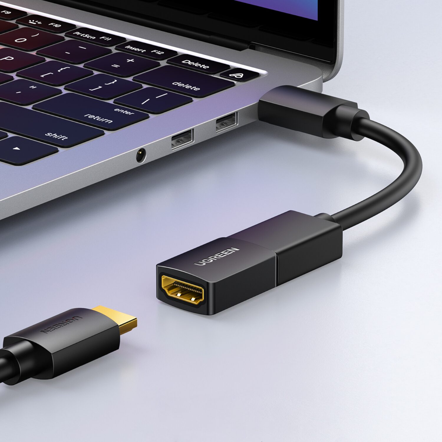 UGREEN 20107-20107 HDMI Female to Female Adapter - Black - Image 5