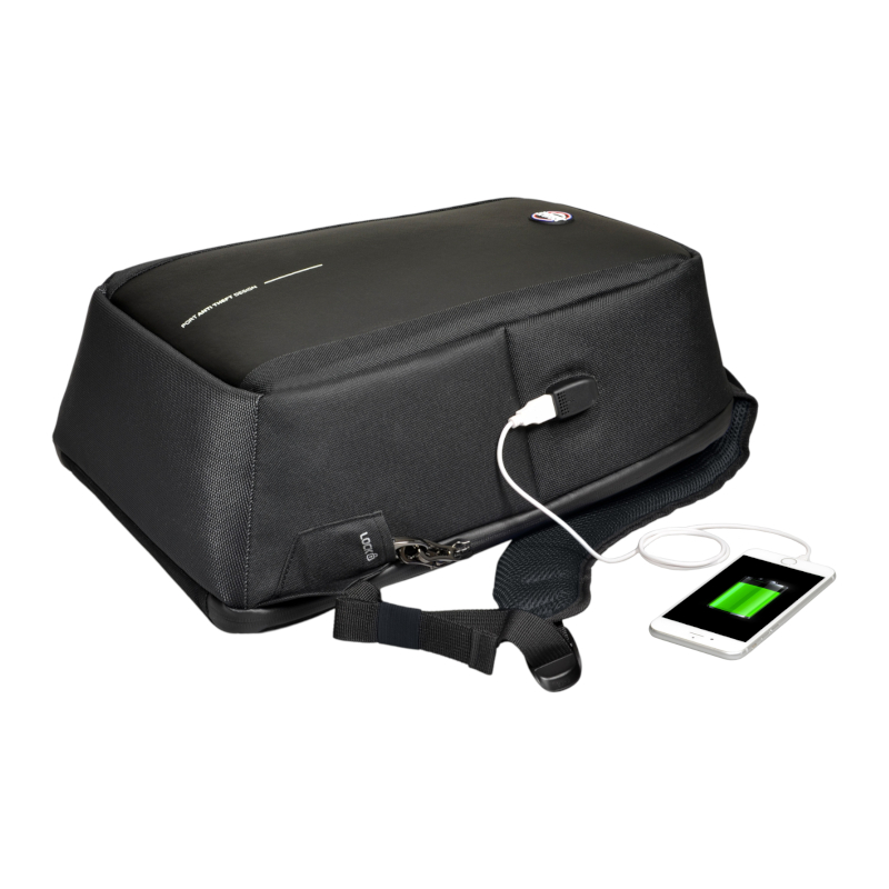 Port Designs Chicago EVO Anti-Theft 13-15.6" Backpack - Black - Image 5
