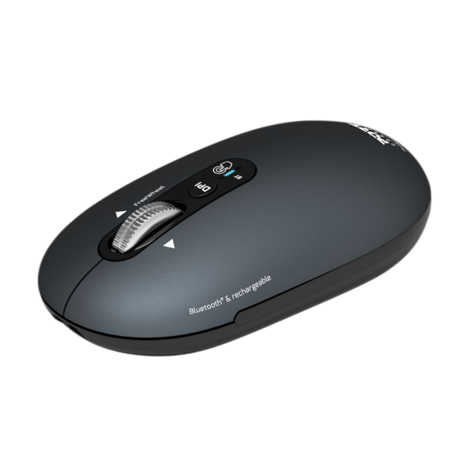 Port Connect PURE MAC Rechargeable Wireless and Bluetooth Mouse - Shadow - Image 2