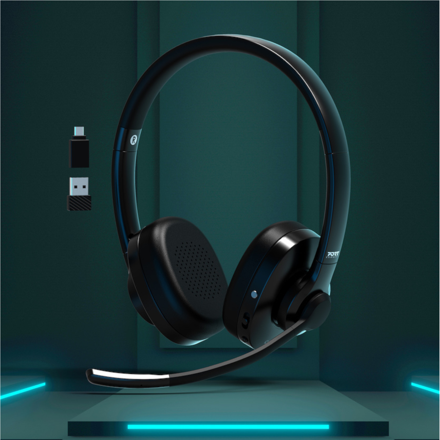 Port Connect ON’R 500 Bluetooth® Stereo Headset - Image 3