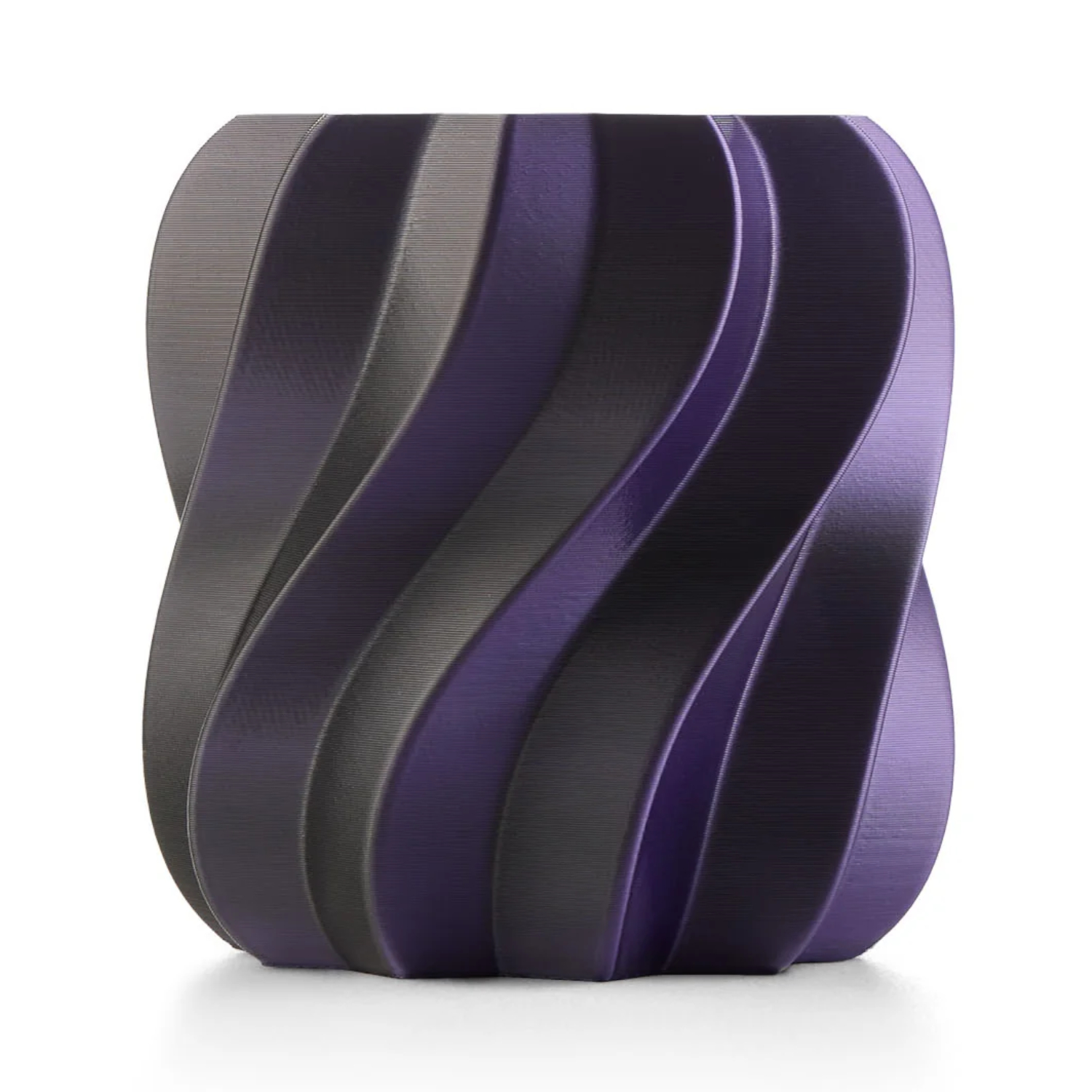 Anycubic PLA Silk Dual Filament 1kg - Black/Purple - Image 2