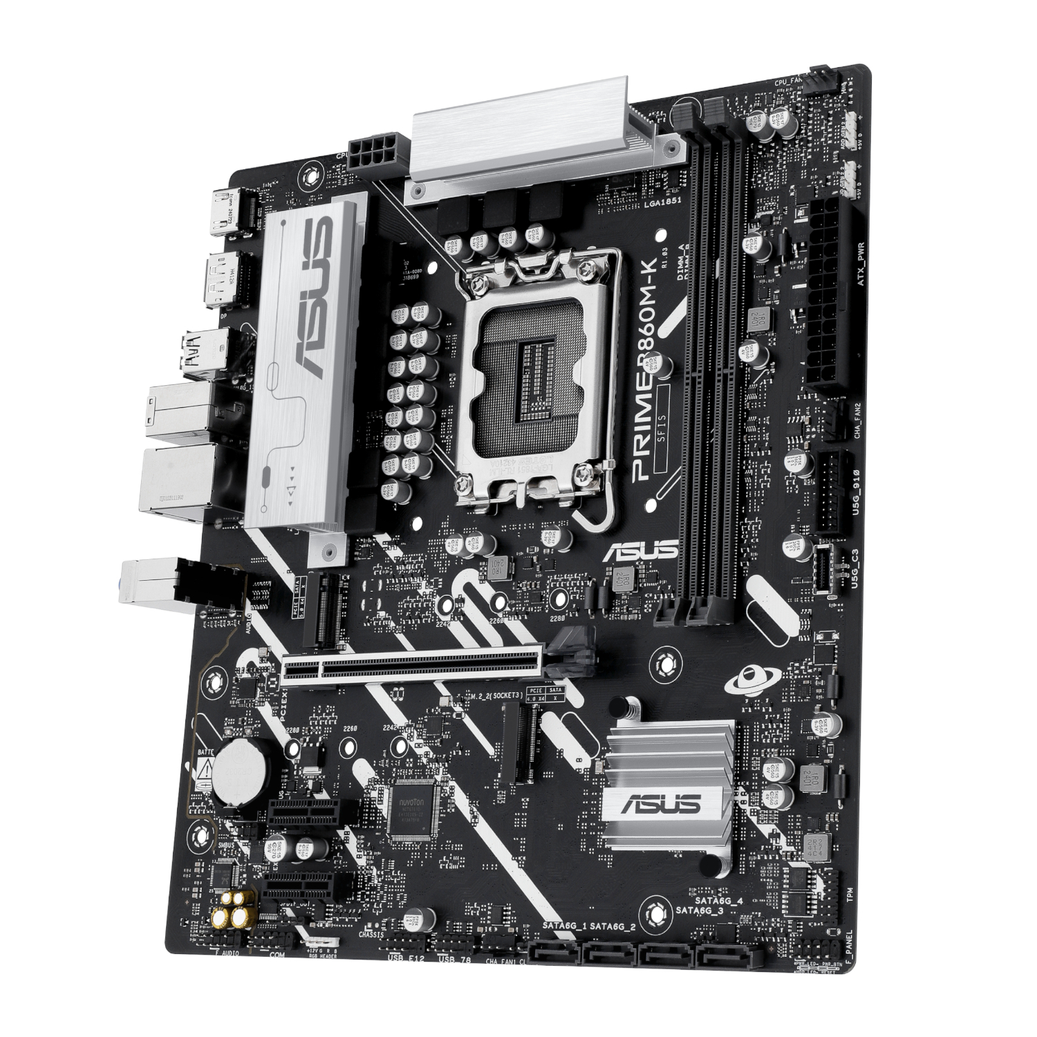 Asus PRIME B860M-K Intel LGA1851 M-ATX Motherboard - Image 2