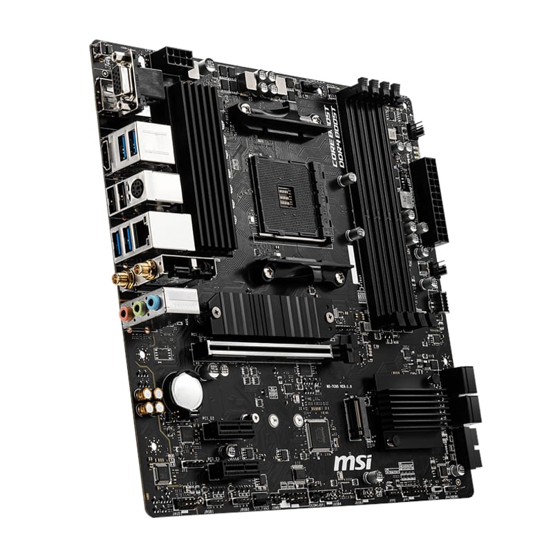 MSI B550M PRO-VDH WIFI AMD AM4 MATX Gaming Motherboard - Image 2