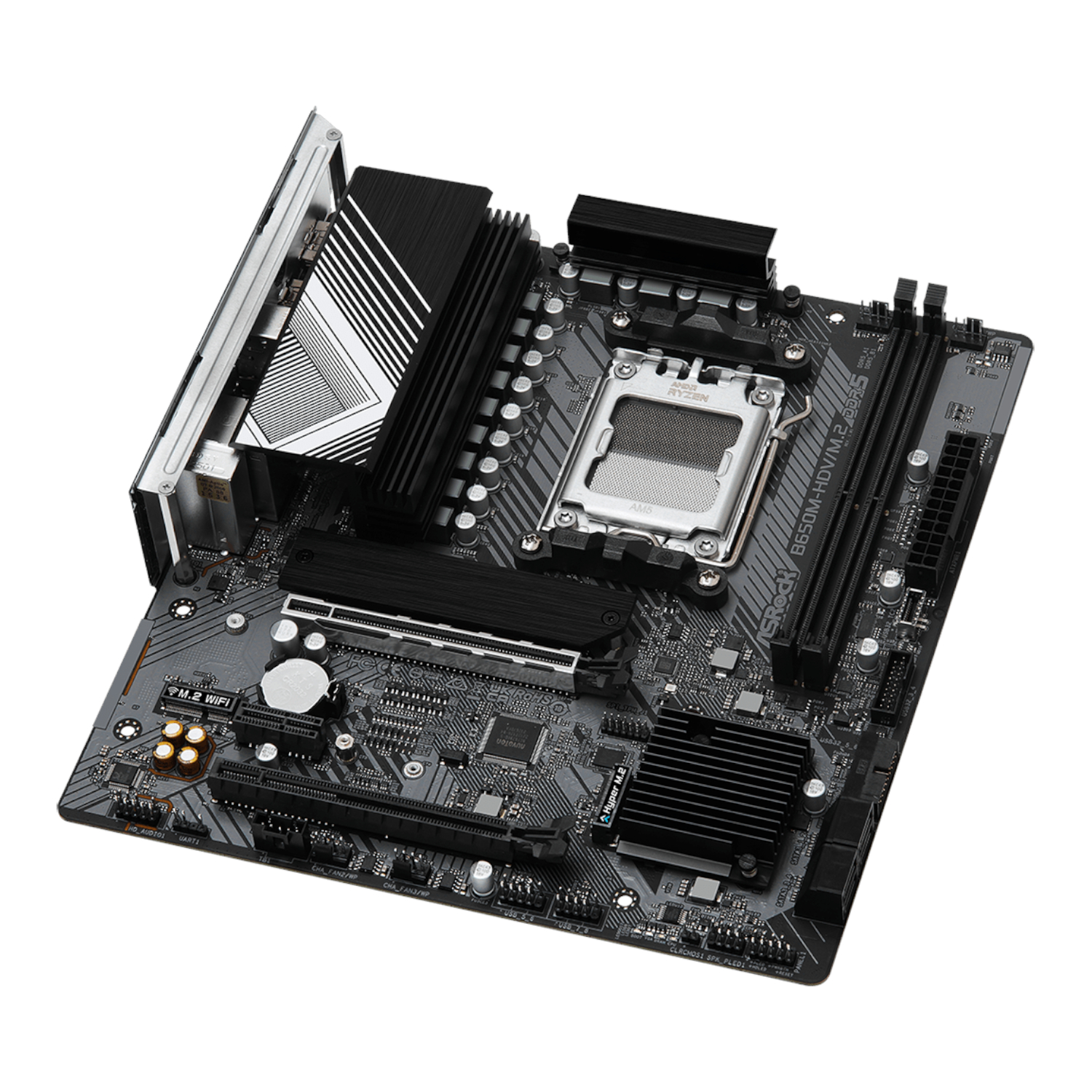 ASRock B650M-HDV/M.2 AM5 Micro-ATX Motherboard - Image 2