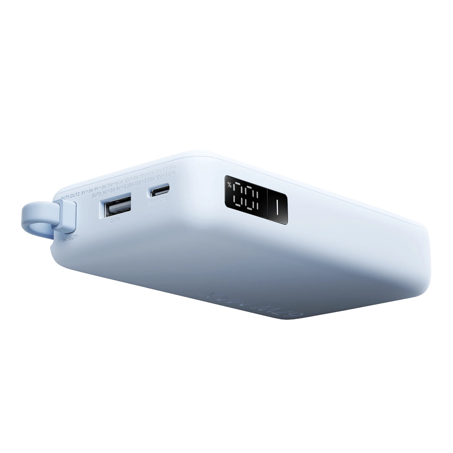 Xiaomi 67W Power Bank 10000mAh (Integrated Cable) - Ice Blue - Image 5