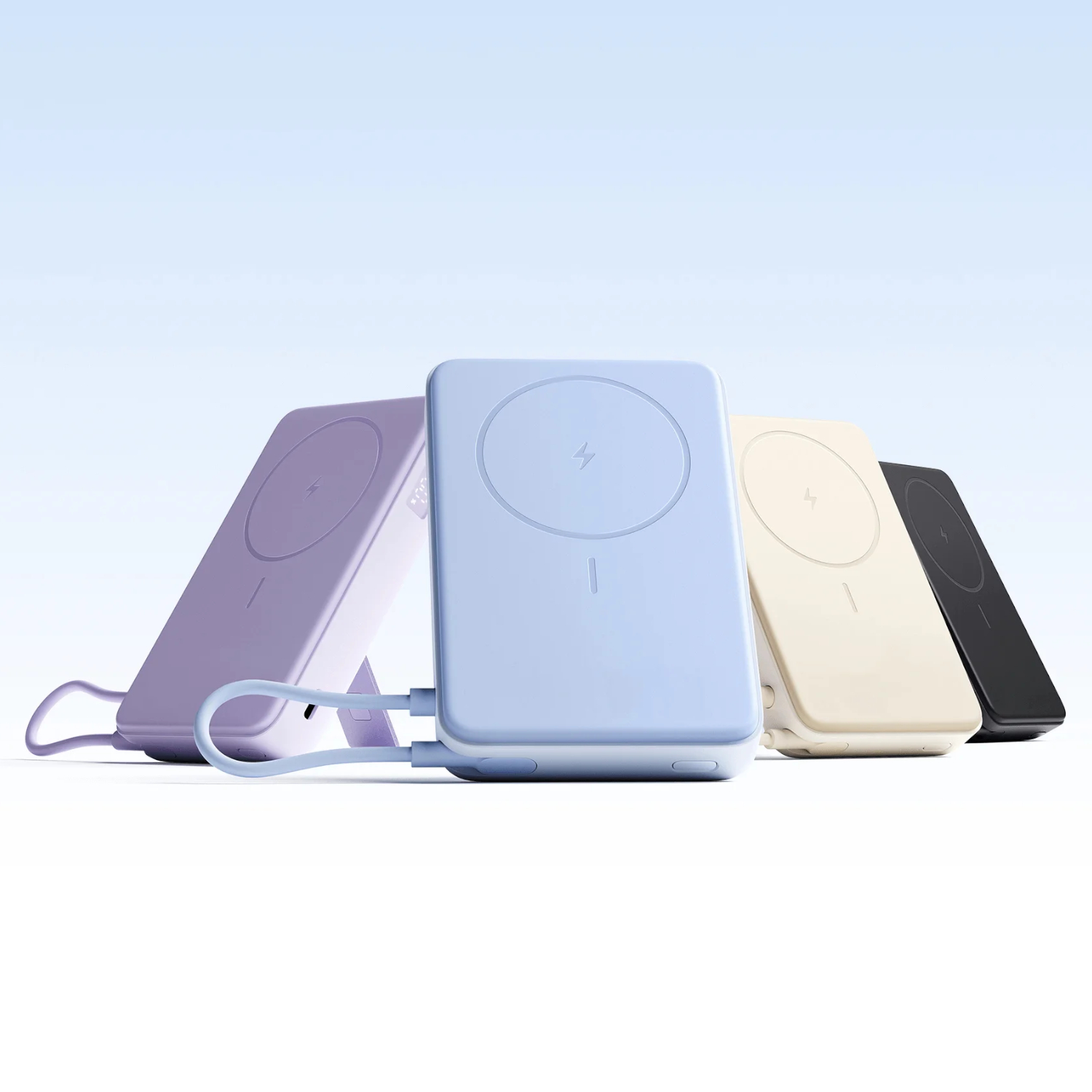 Xiaomi Magnetic Power Bank 10000mAh with Built-in Stand - Dark Grey - Image 3