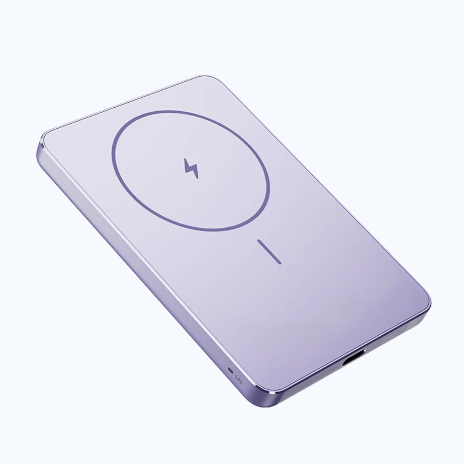 Xiaomi Super Slim Magnetic Power Bank 5000 – Purple - Image 2
