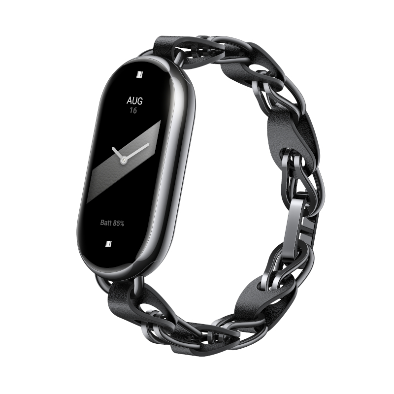 Xiaomi Smart Band 8 Chain Strap - Black - Image 2