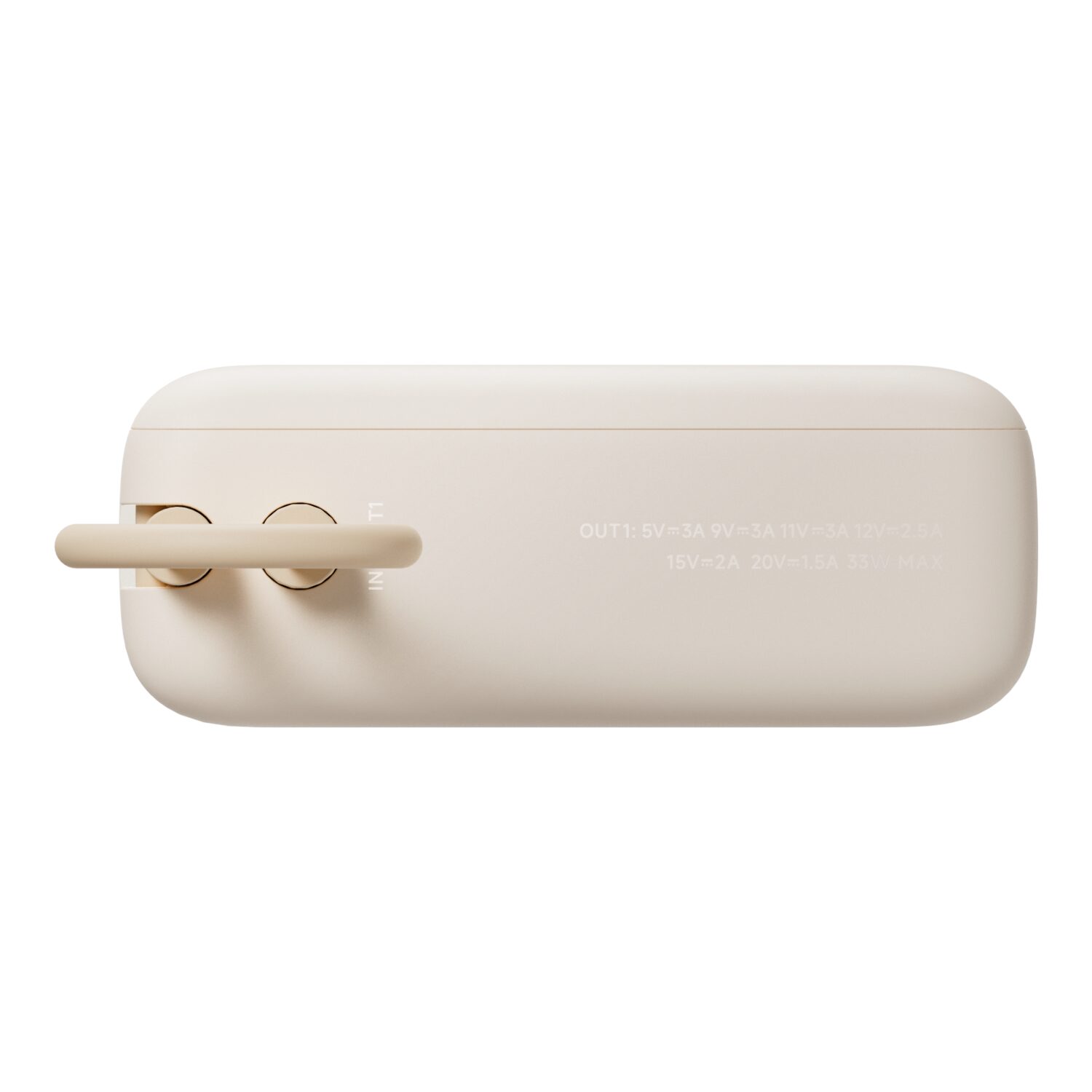 Xiaomi 33W Power Bank 10000 (Integrated Cable) - Tan - Image 5