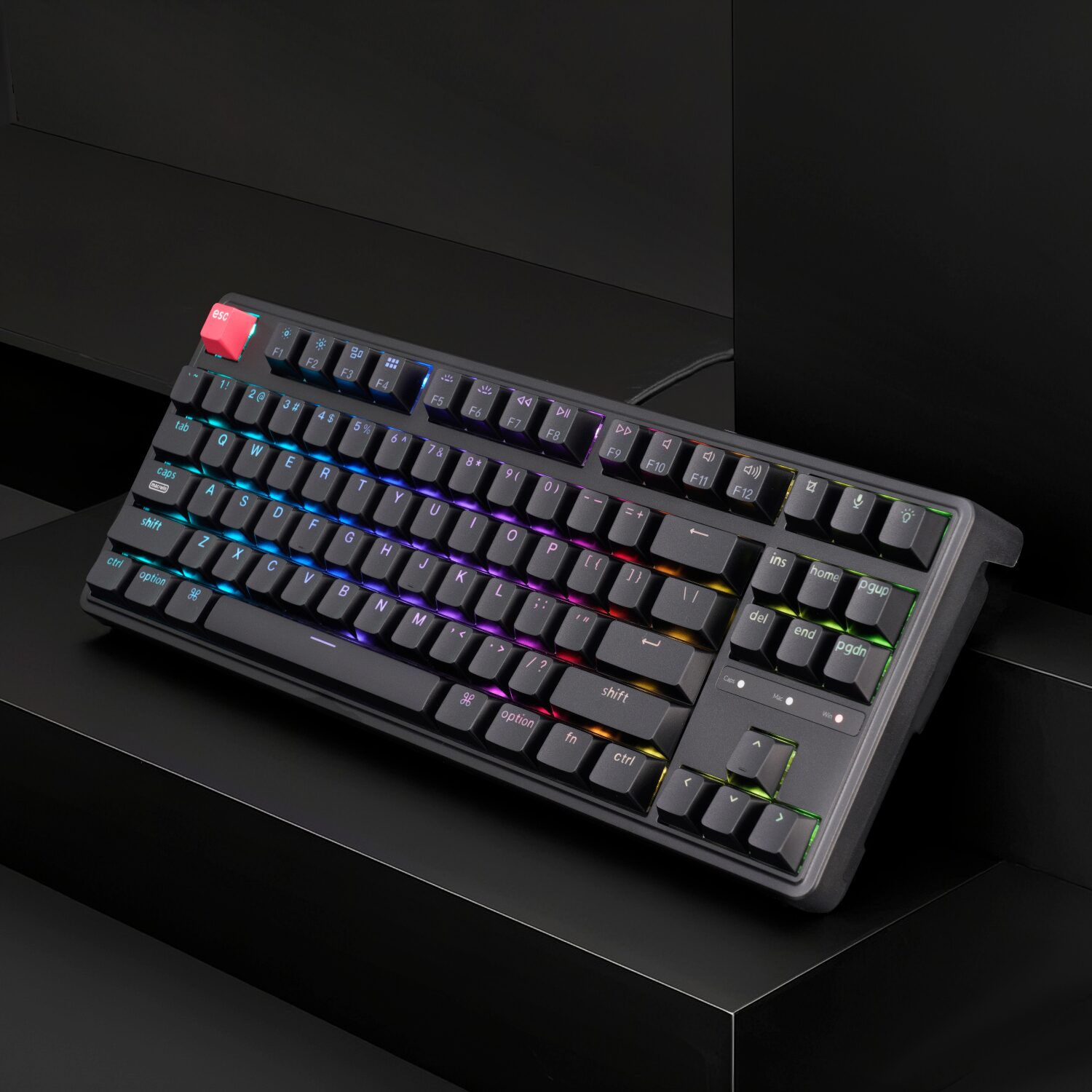 Keychron C3 Pro 80% 8K Super Banana Switch Hot-swappable RGB Wired Custom Mechanical Keyboard - Image 3