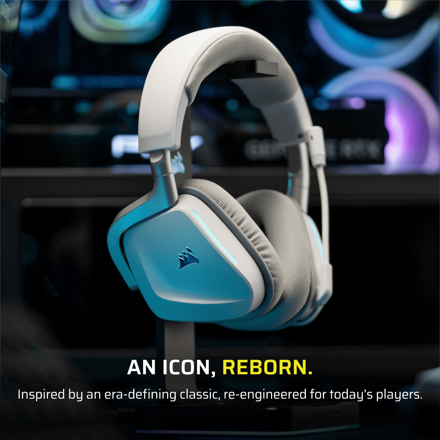 CORSAIR VOID v2 WIRELESS Gaming Headset - White - Image 3