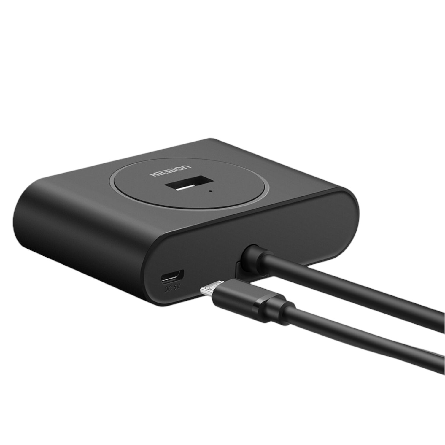 UGREEN 4-Port USB 3.0 Hub with Micro USB | 5Gbps Data Transfer - 1m - Image 2