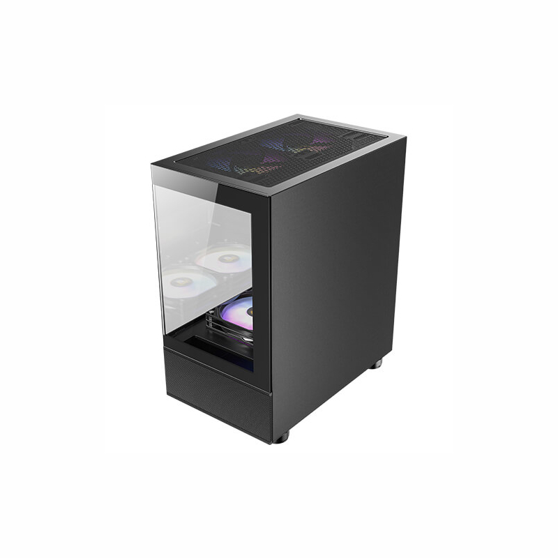 Antec CX200M Elite Micro-ATX | ITX RGB Mini-Tower Gaming Chassis - Black - Image 3