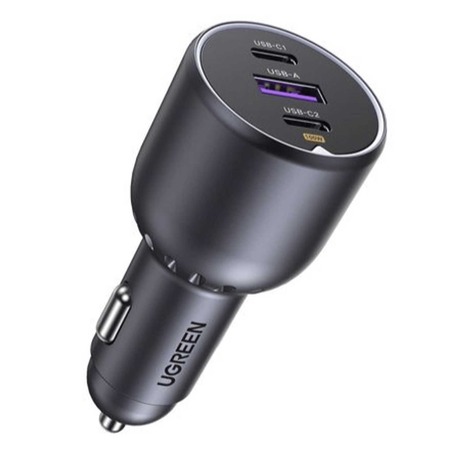 UGREEN 130W USB-C 3-port Car Charger - Image 2