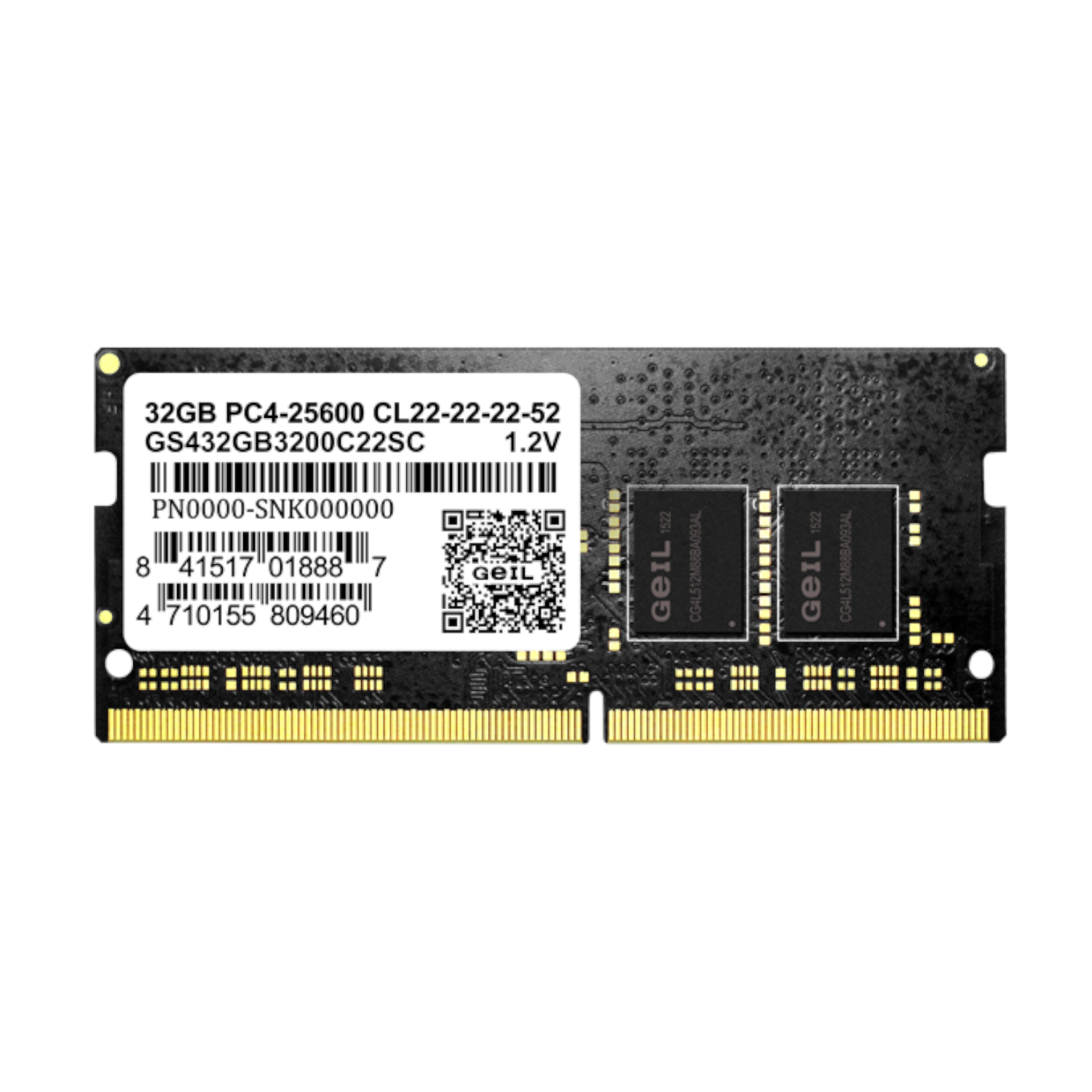 GeIL Pristine 32GB DDR4 3200MHz Notebook Memory - Image 2