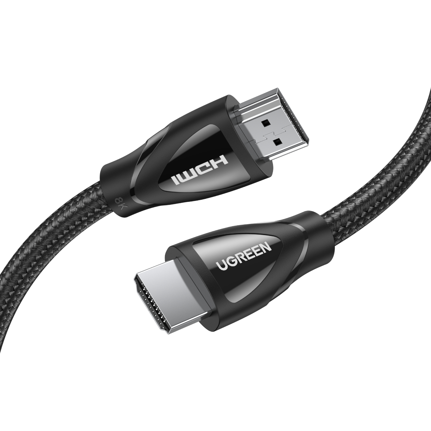 UGREEN HDMI 2.1 Male to Male Cable 1M (8K@60Hz | 4K@120Hz) - Black - Image 2