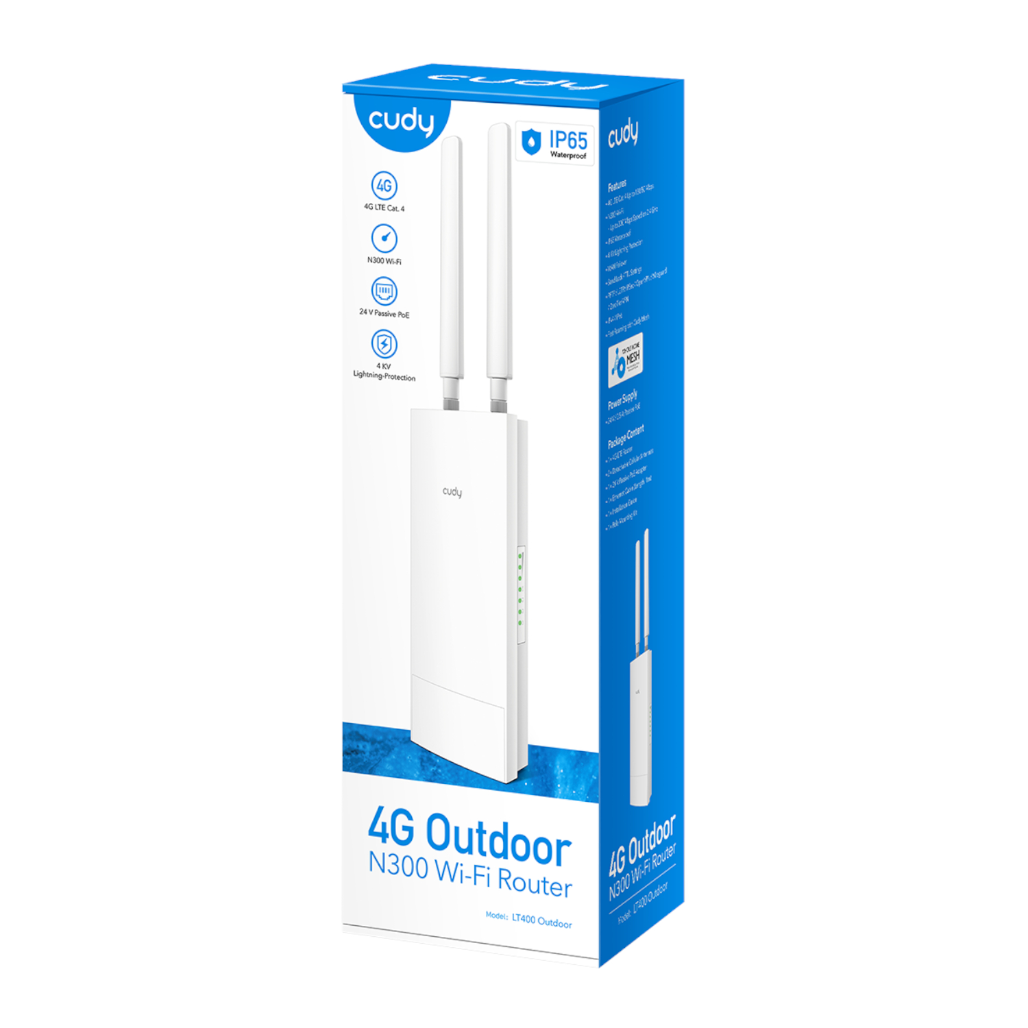Cudy LT400 4G LTE N300 300Mbps Wi-Fi Outdoor Router - Image 5
