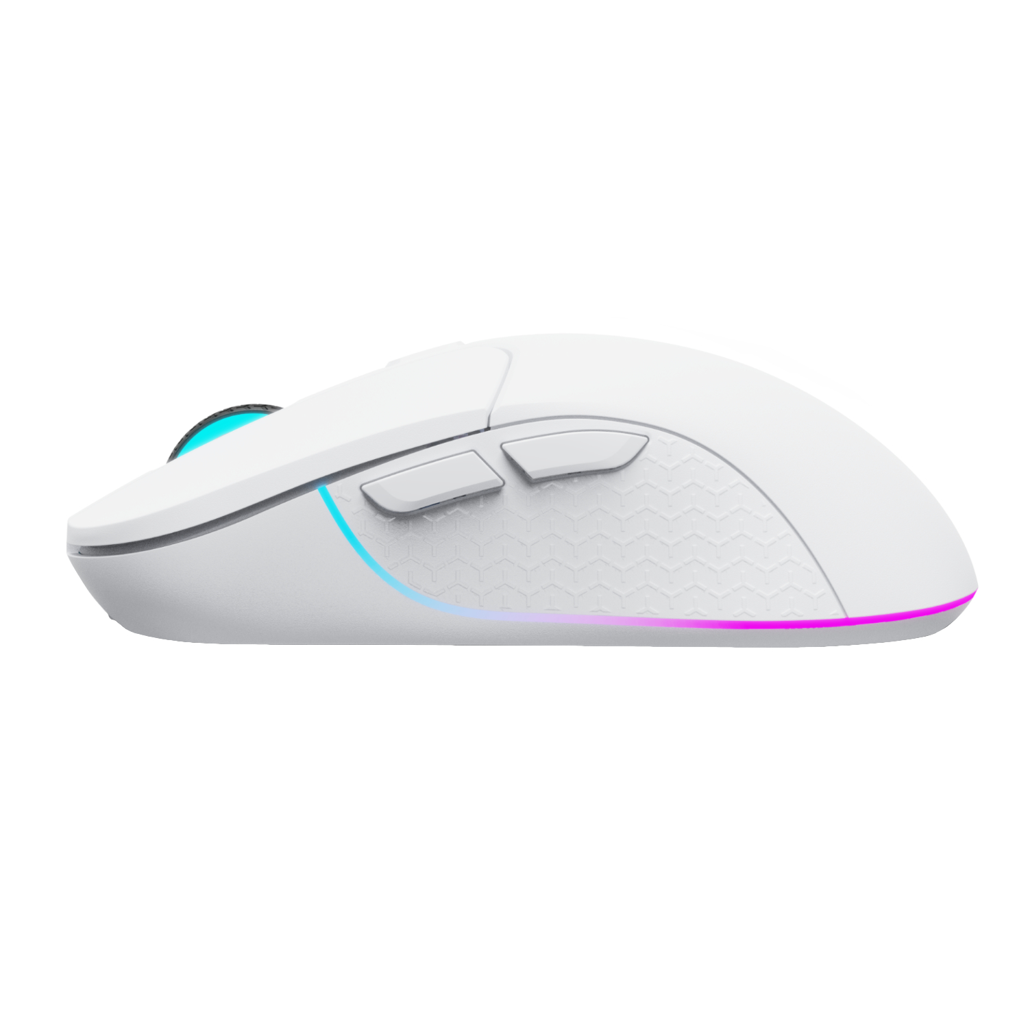 Keychron M3 RGB Wireless Optical Mouse - White - Image 2