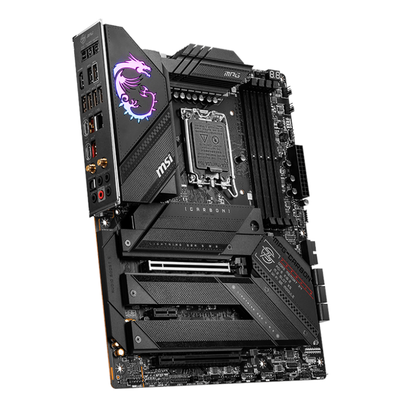 MSI MPG Z790 CARBON WIFI DDR5 LGA1700 ATX Gaming Motherboard - Image 2