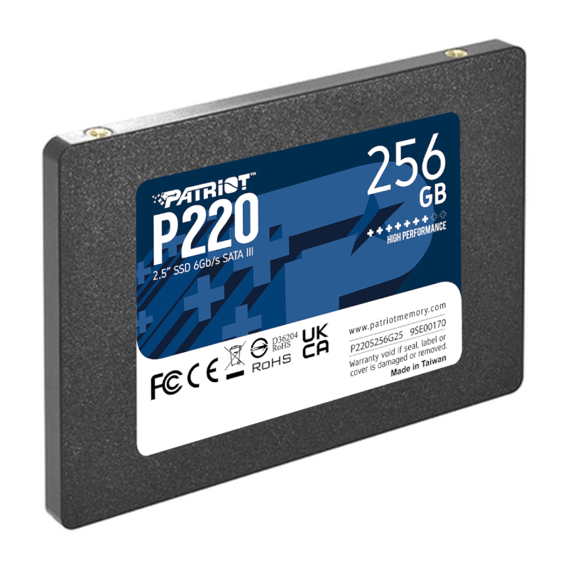 Patriot P220 256GB 2.5" SSD - Image 2
