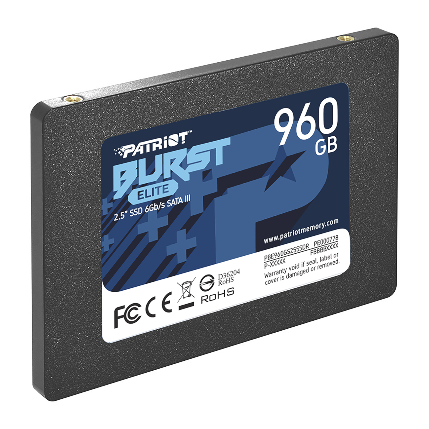 Patriot Burst Elite 960GB 2.5" SATA III SSD - Image 2