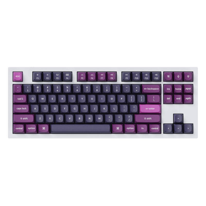 Keychron Double Shot OSA PBT Keycap Full Keycap Set - Purple - Image 2