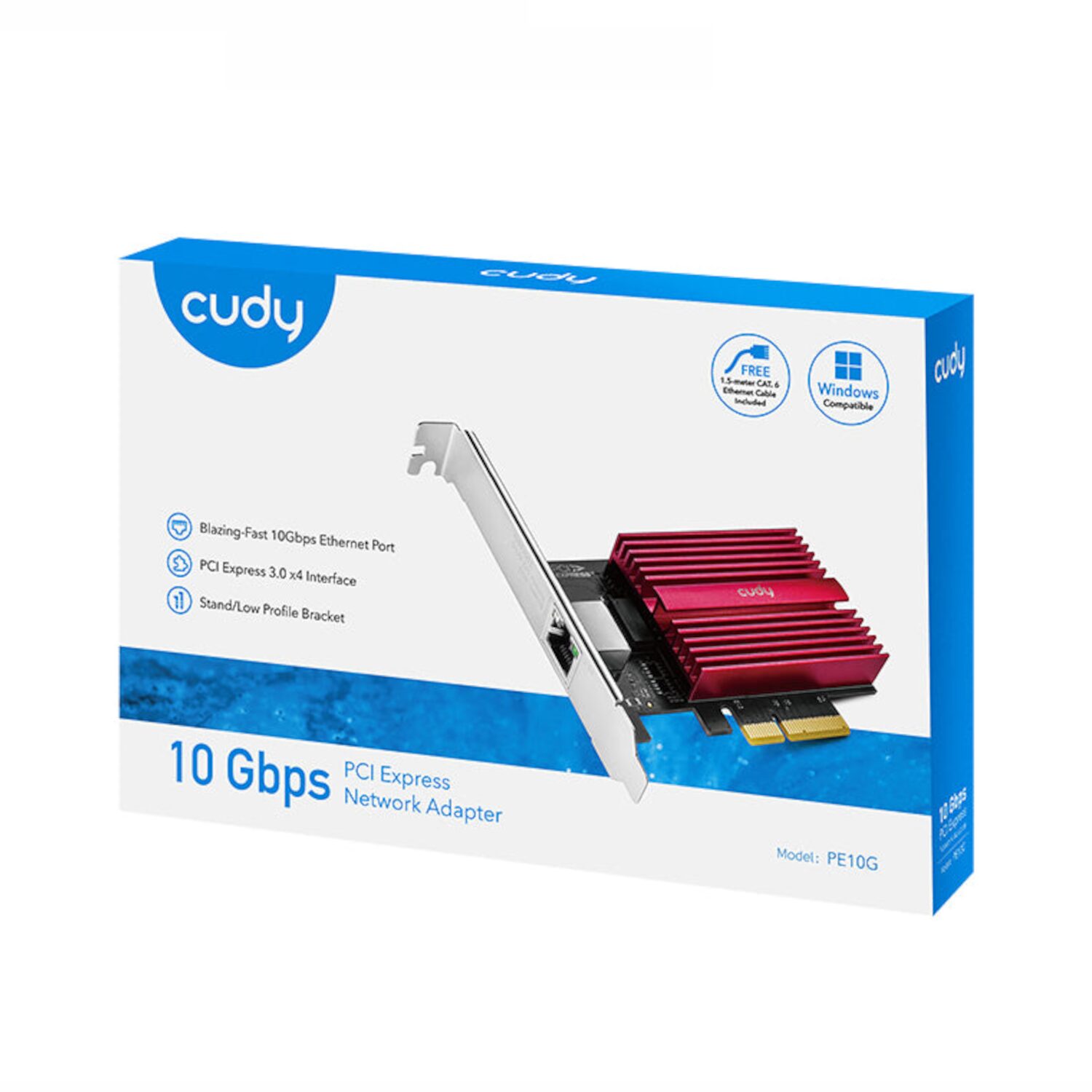 Cudy PE10G Network Adapter - 10Gbps, PCI Express - Image 3