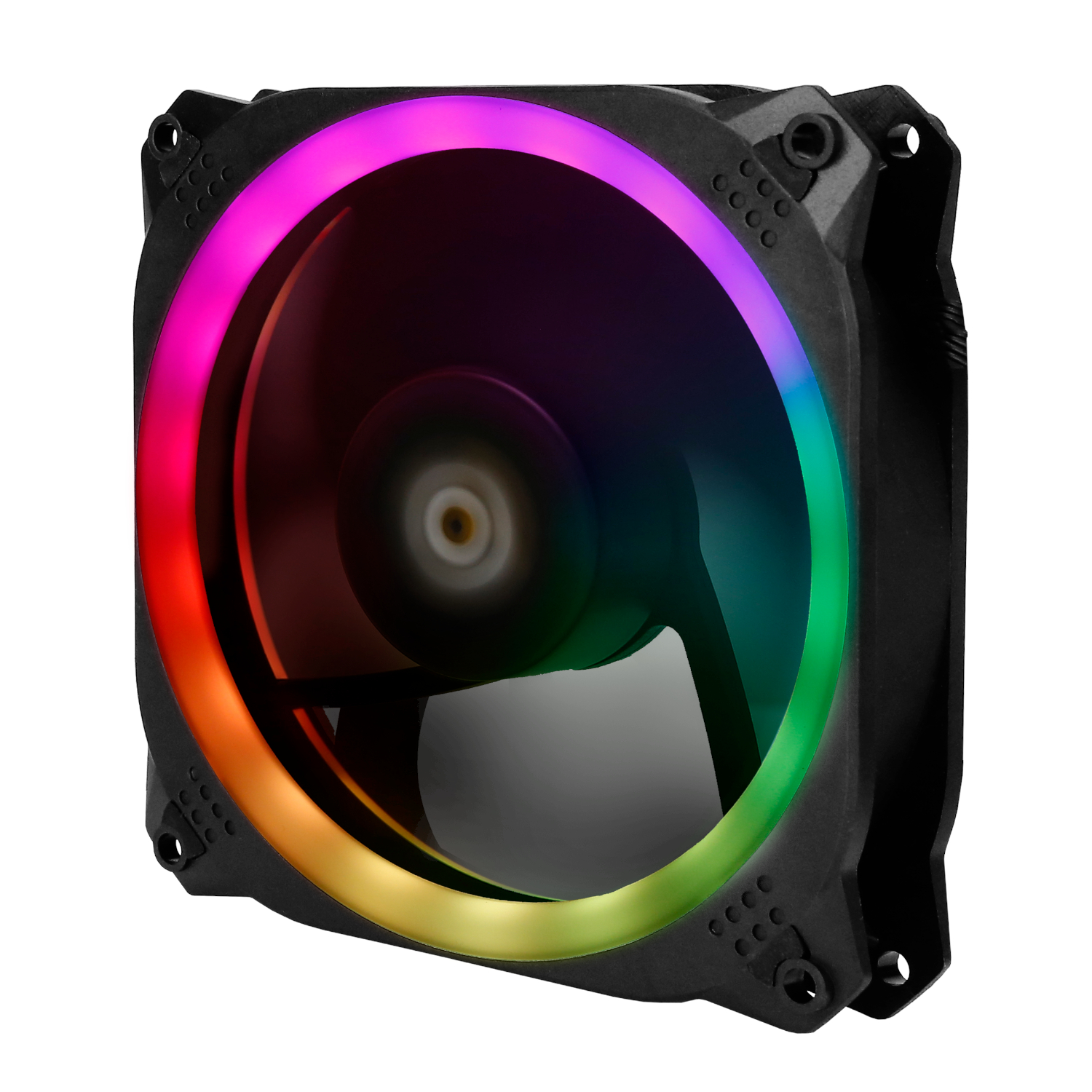 Antec Prizm 120 ARGB Case Fan 5 Pack + Controller - Black - Image 2
