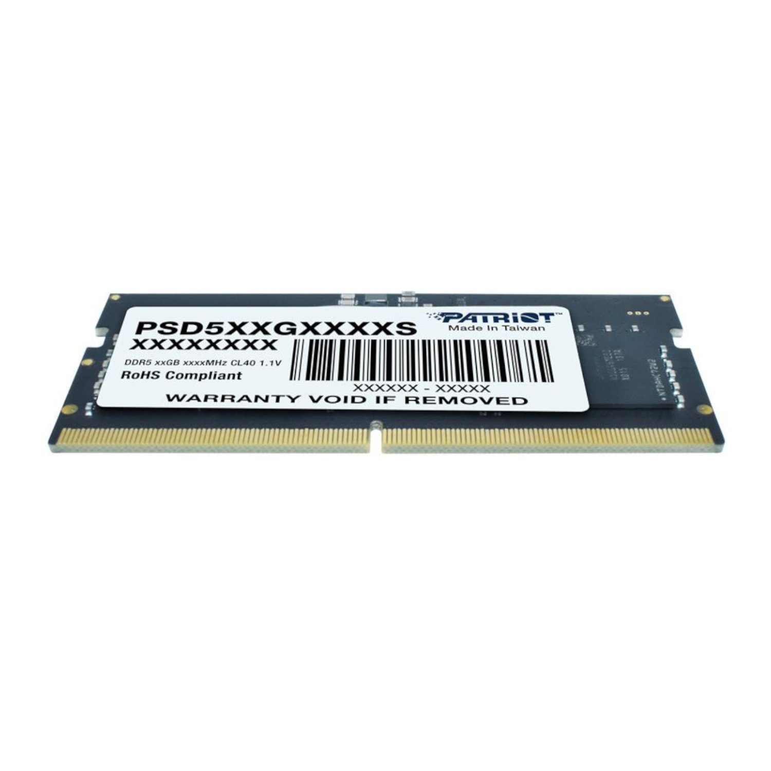 Patriot Signature Line 8GB 5600MHz DDR5 SODIMM Notebook Memory - Image 3