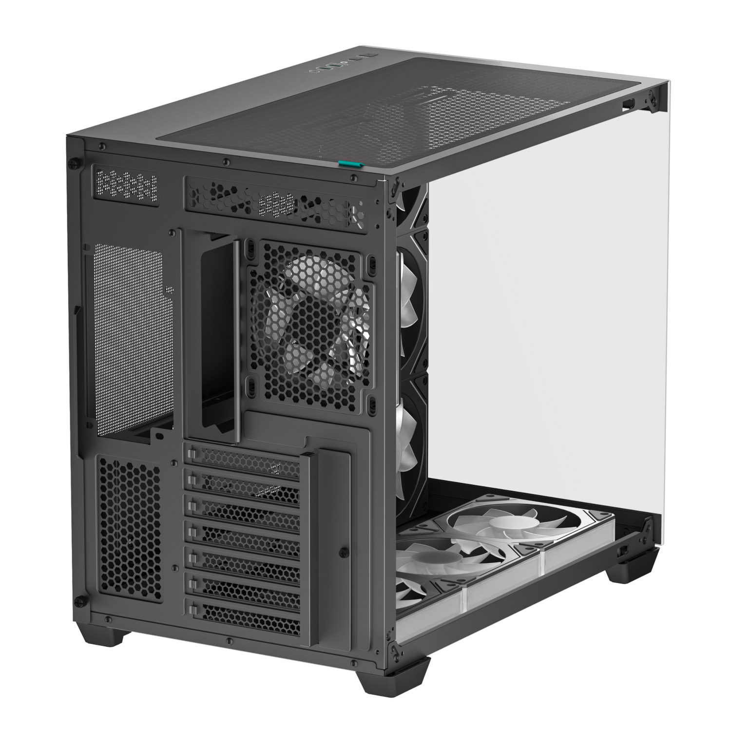 DeepCool CG530 7F ARGB ATX Gaming Chassis - Black - Image 3