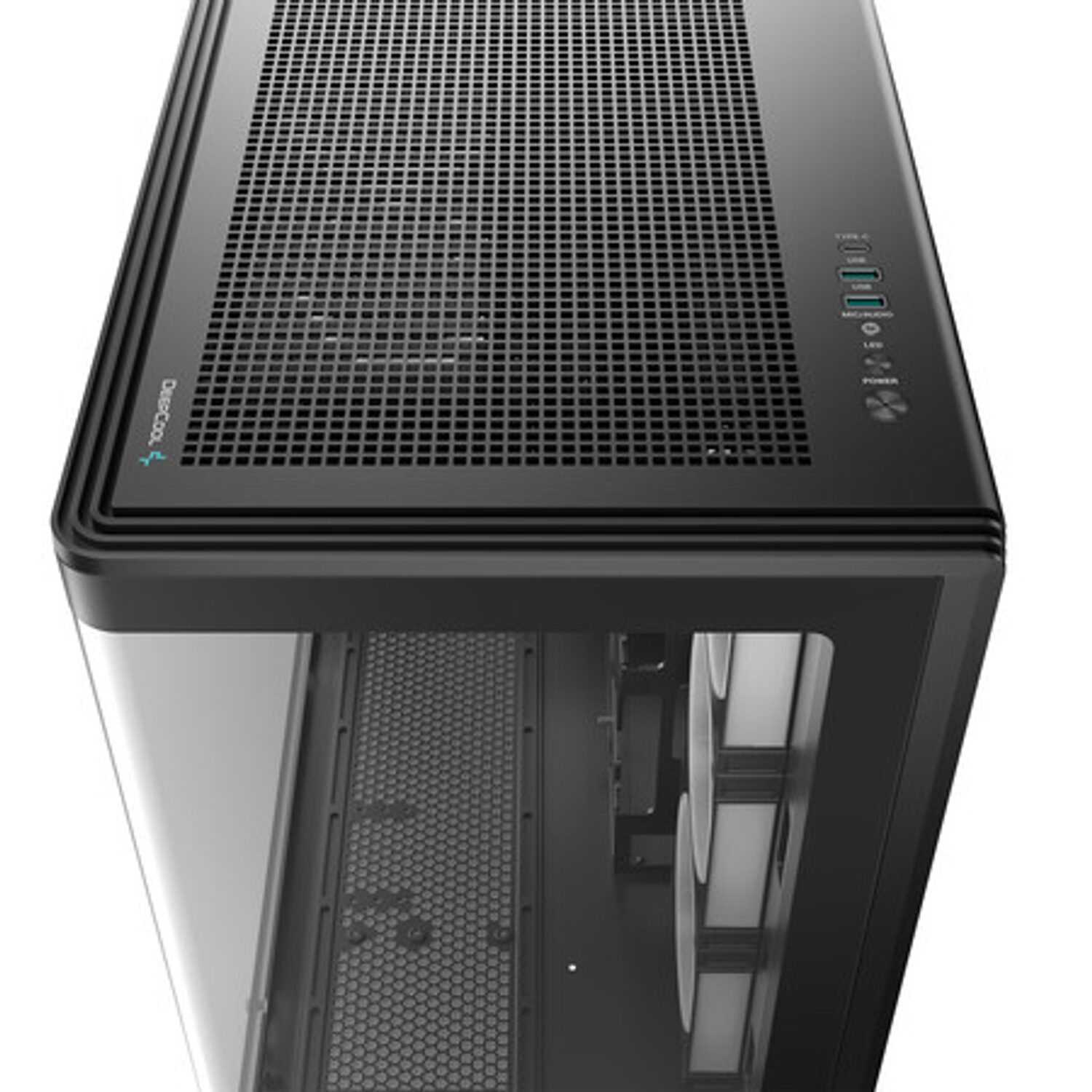 DeepCool CG590U 5F ATX ARGB Gaming Chassis - Black - Image 3