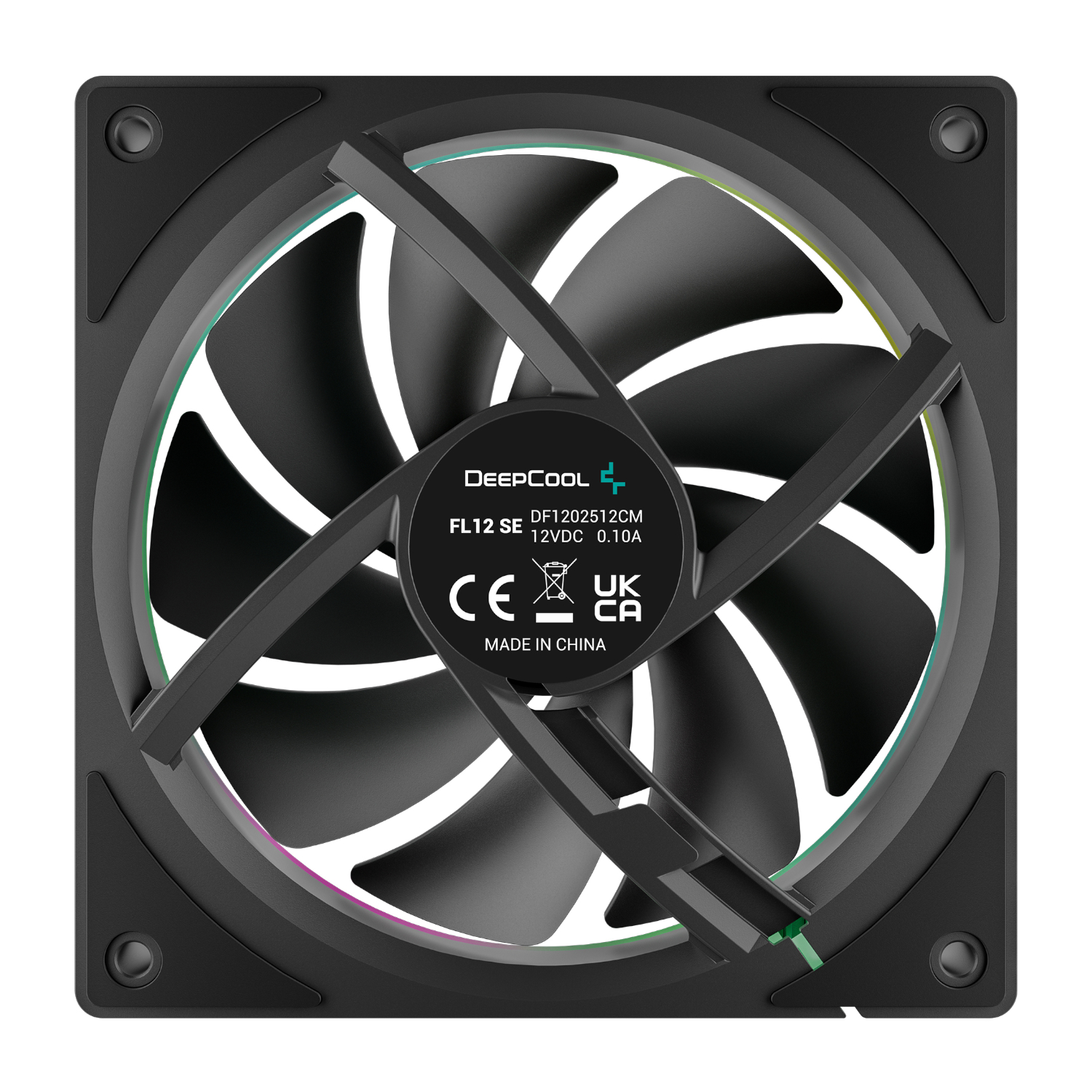 DeepCool FL12 SE 3-in-1 ARGB 120mm Fan Pack - Black - Image 5