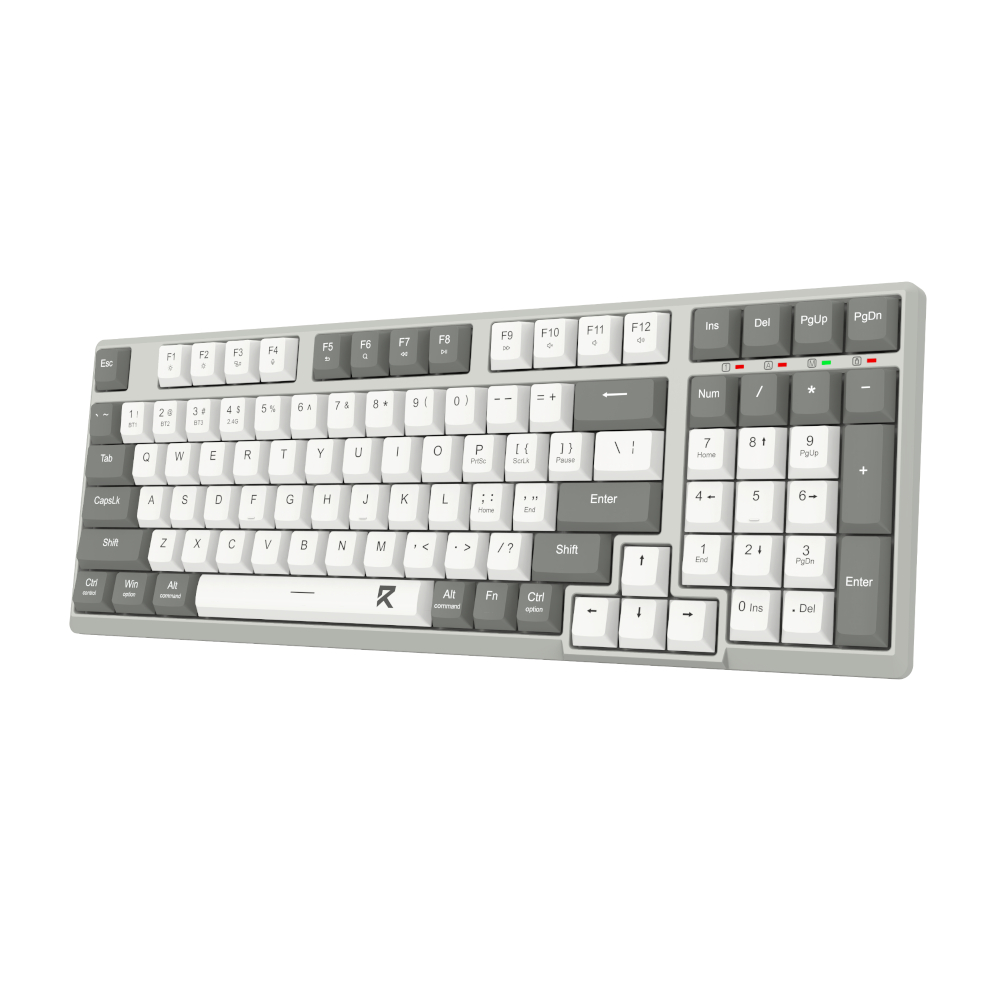 REDRAGON KB SCISSOR KEY 2.4G BT WRS BKWT - Image 2