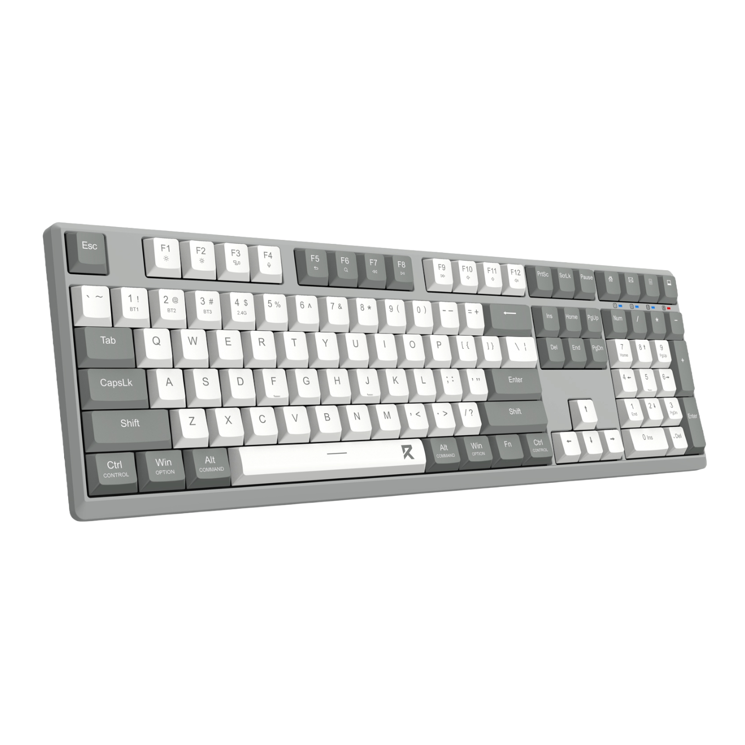 Redragon BK-7485 Wireless Office Keyboard - Grey - Image 3