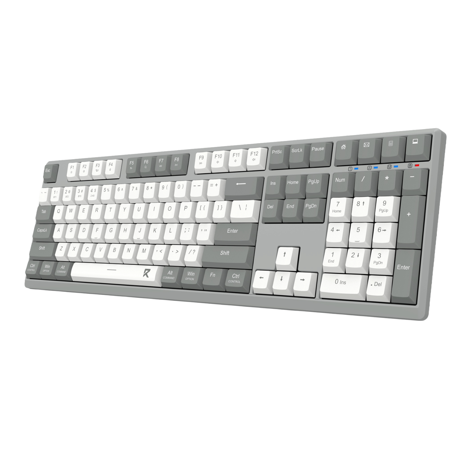 Redragon BK-7485 Wireless Office Keyboard - Grey - Image 5