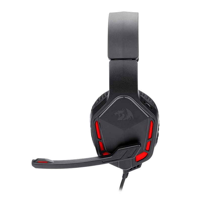 REDRAGON Over-Ear THEMIS Aux Gaming Headset - Black - Image 2