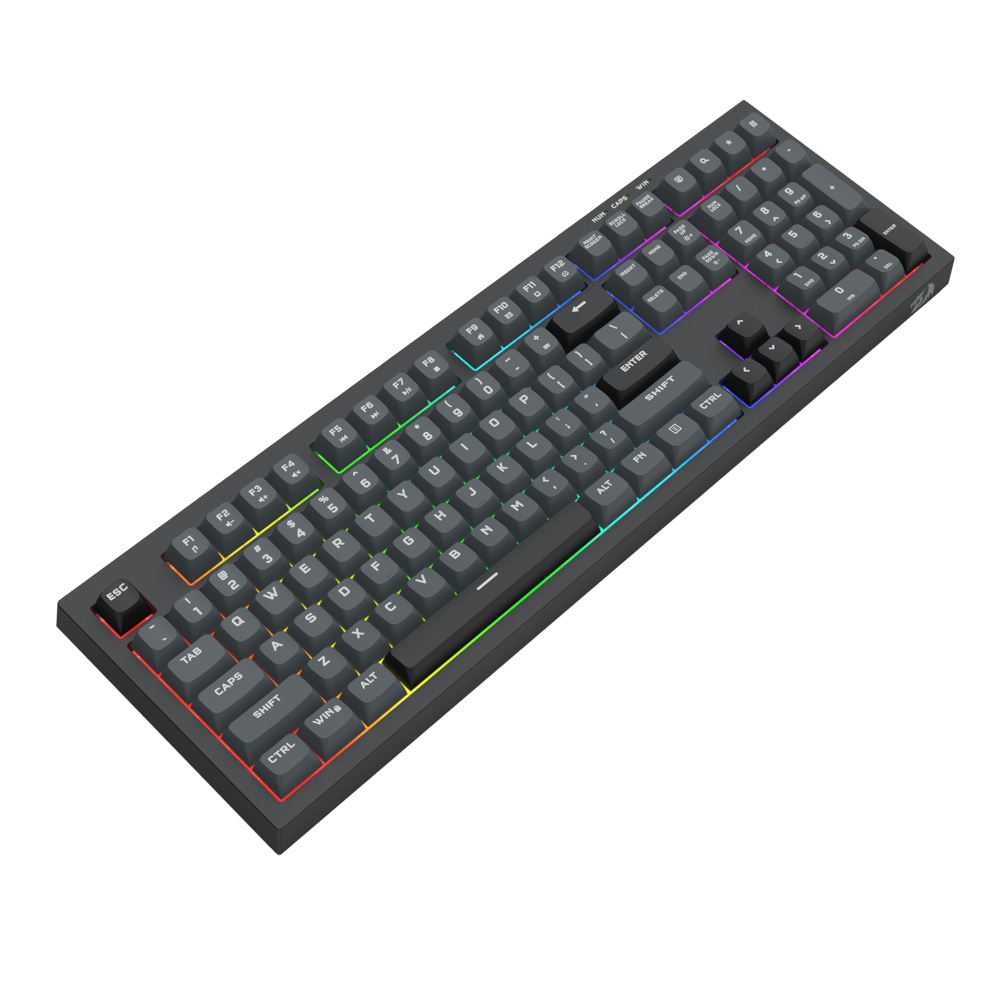 REDRAGON CRUX Membrane Gaming Keyboard - Black - Image 2