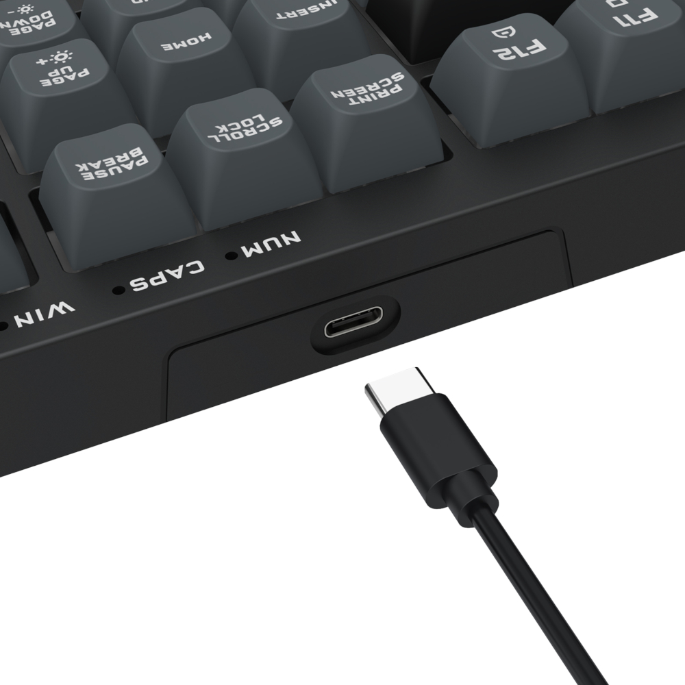 REDRAGON CRUX Membrane Gaming Keyboard - Black - Image 5