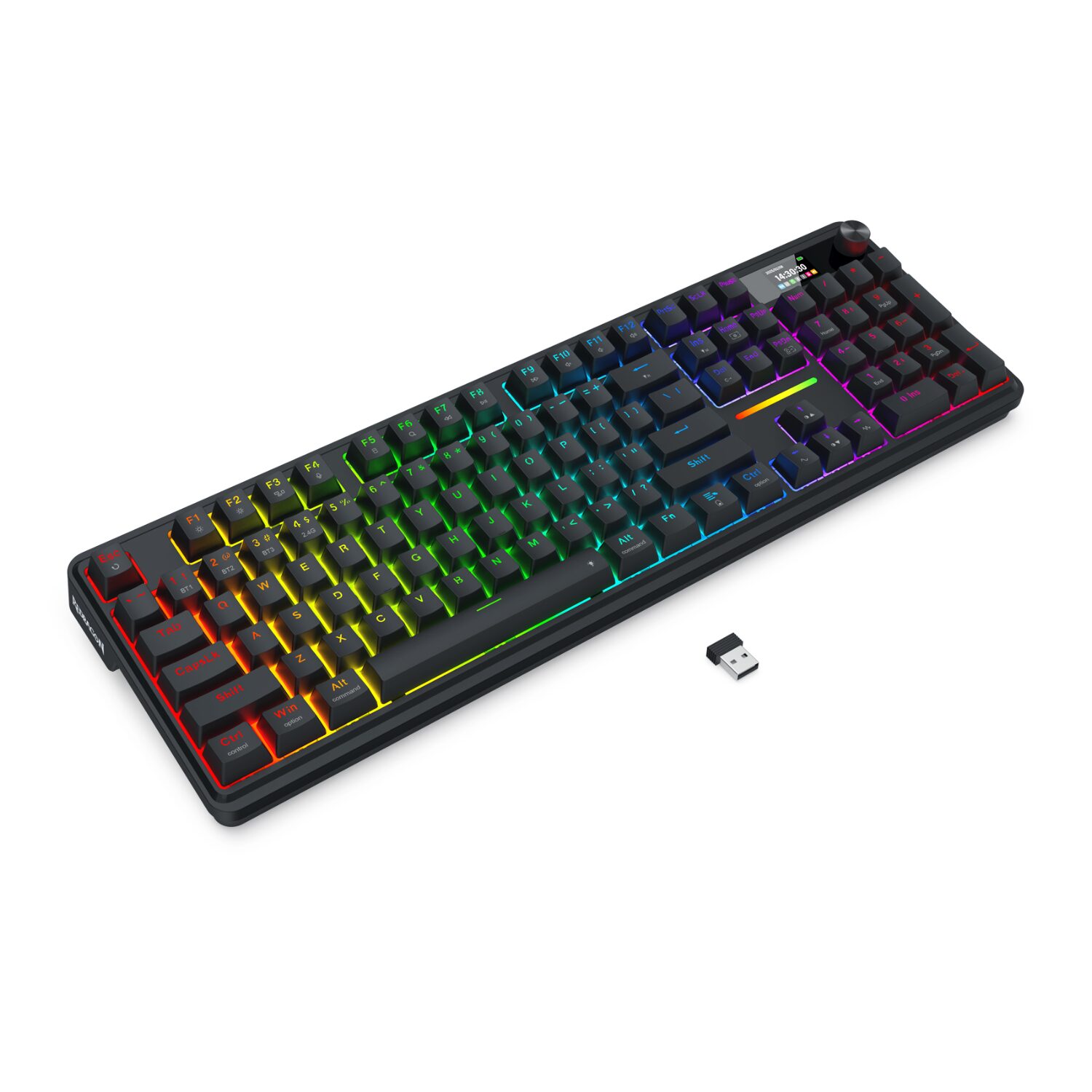 Redragon K762 TERRAFLARE PRO RGB Wireless Gasket Gaming Keyboard - Image 3