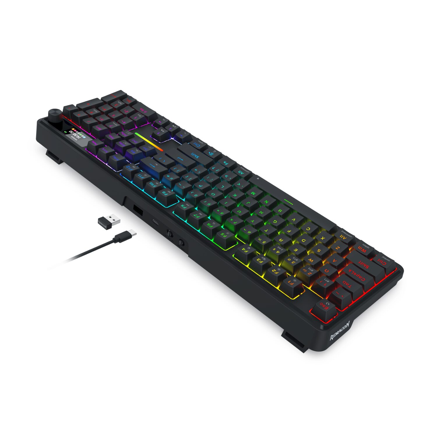 Redragon K762 TERRAFLARE PRO RGB Wireless Gasket Gaming Keyboard - Image 5