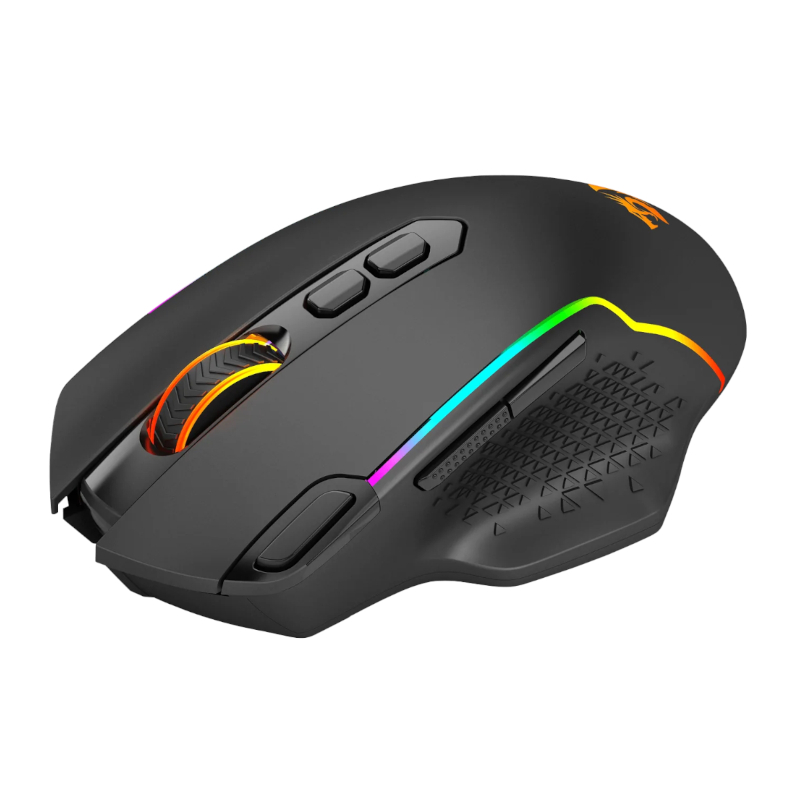 REDRAGON Taipan Pro 10000DPI RGB Wireless Gaming Mouse - Black - Image 2