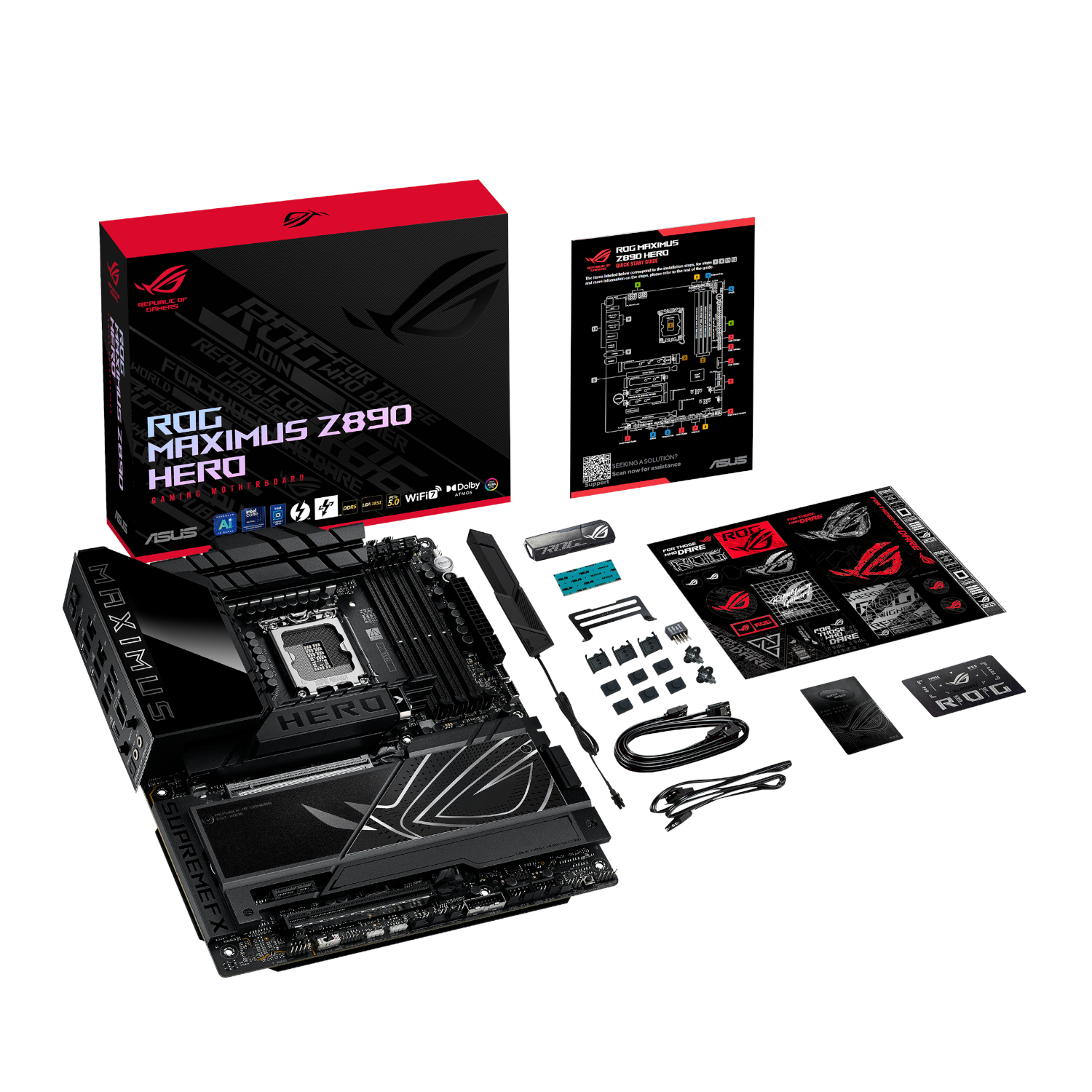 Asus ROG Maximus Z890 Hero Intel LGA1851 ATX Gaming Motherboard - Image 5