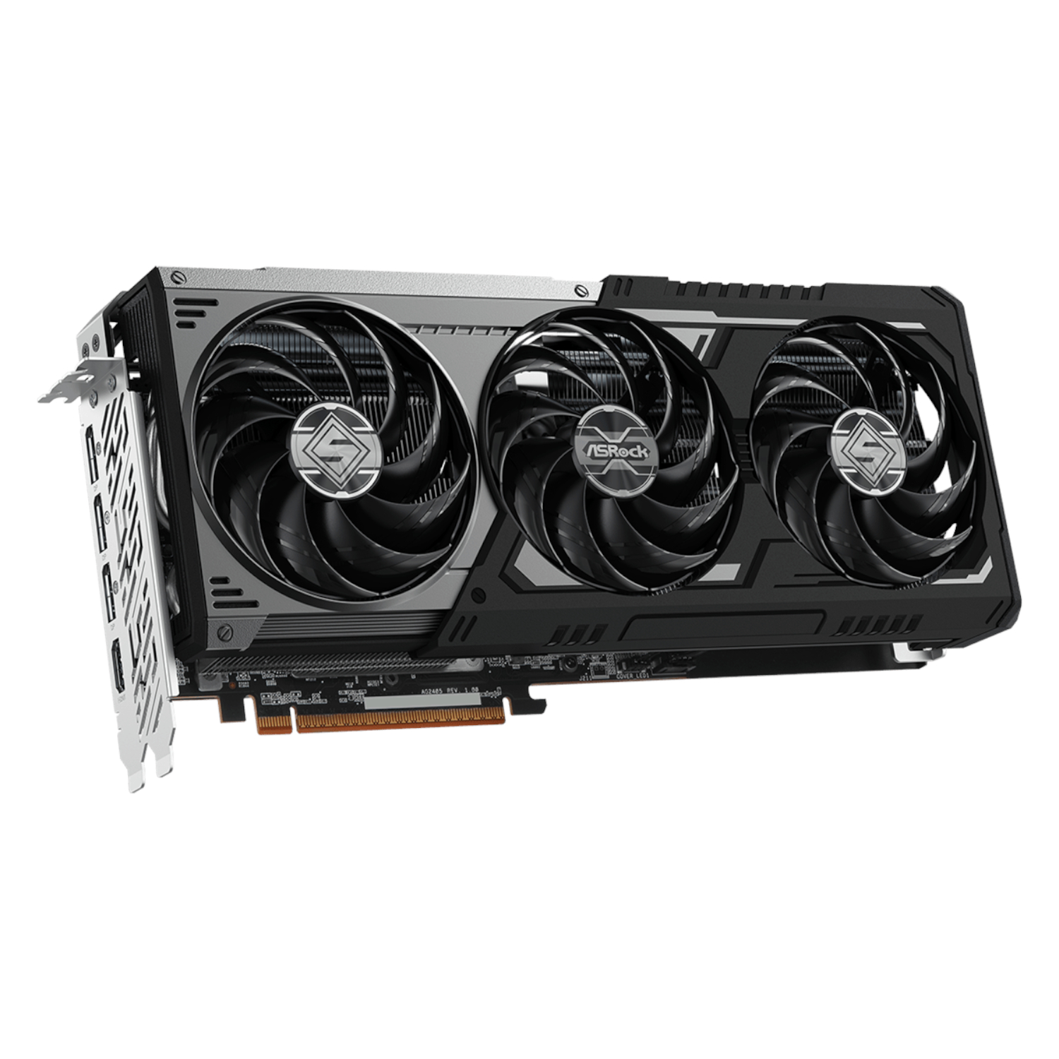 ASRock Radeon RX9070 XT Steel Legend Dark 16GB Graphics Card - Image 2