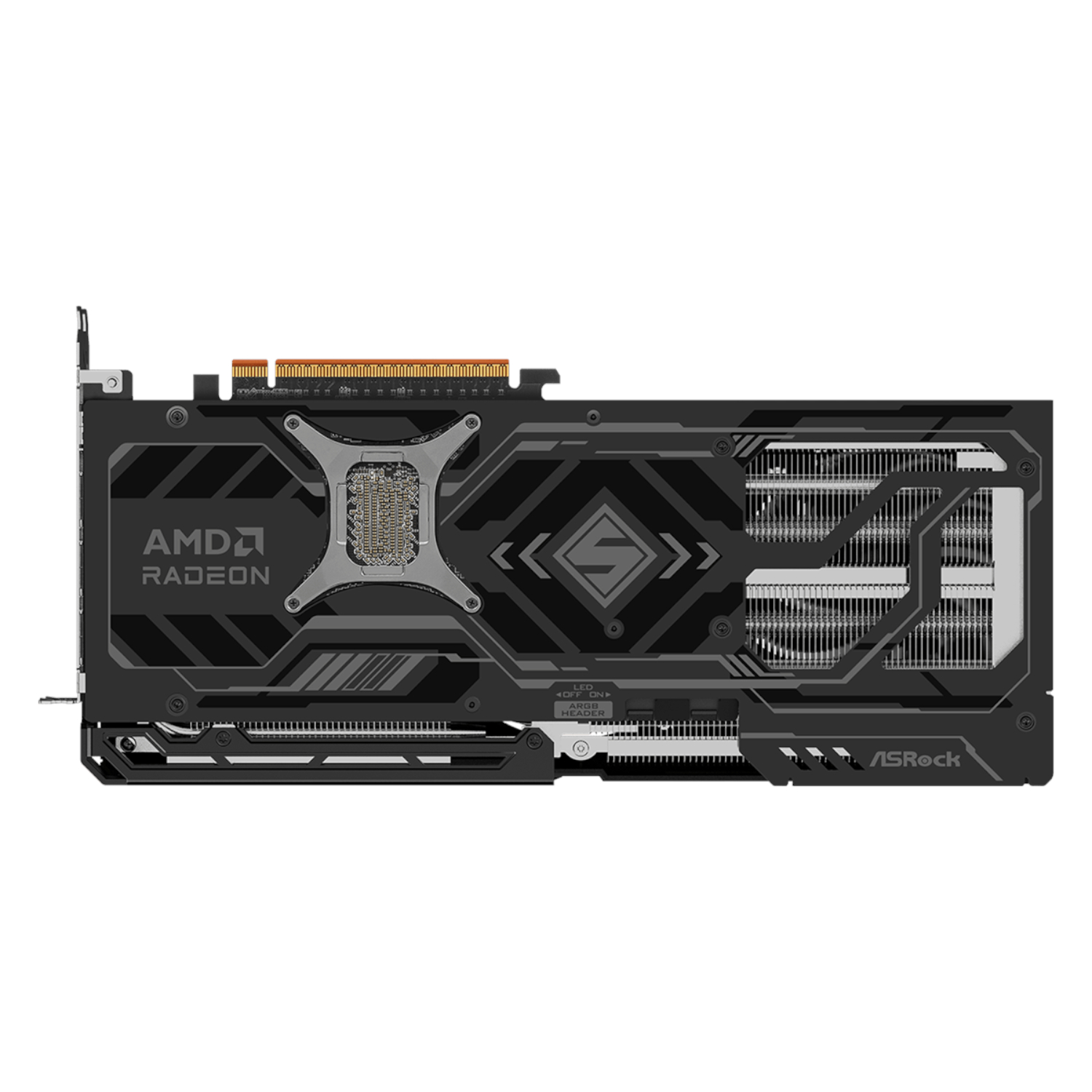 ASRock Radeon RX9070 XT Steel Legend Dark 16GB Graphics Card - Image 5
