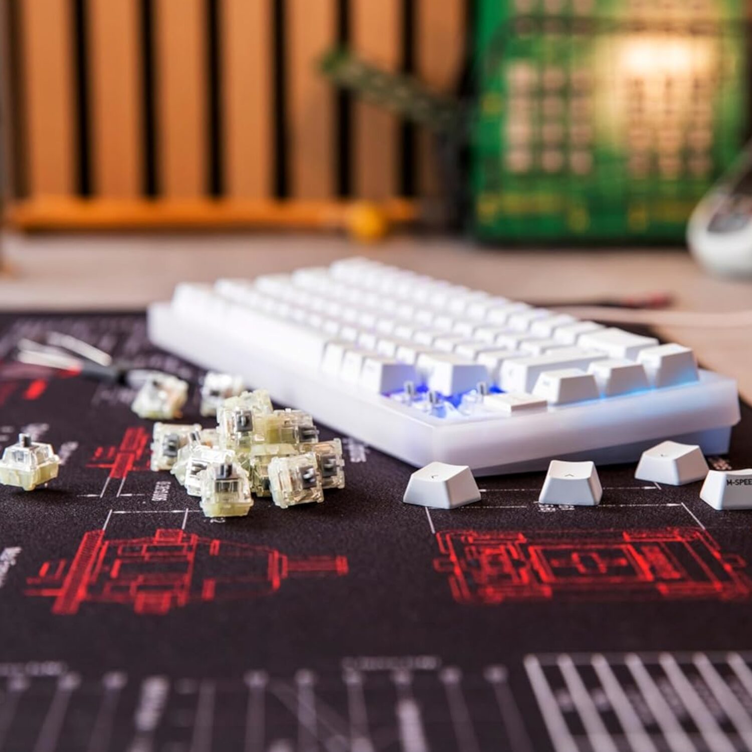 Keychron CHERRY MX2A Speed Silver RGB Switch Set - Image 3