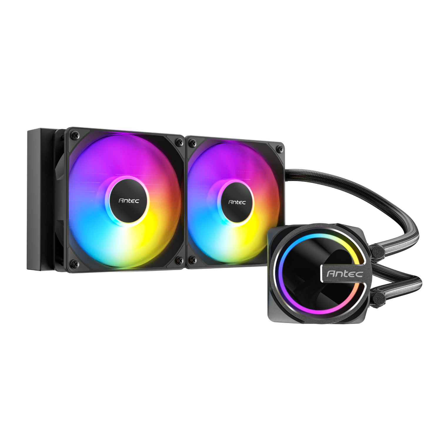 Antec Skeleton 240 ARGB CPU Liquid Cooler Black - Image 2