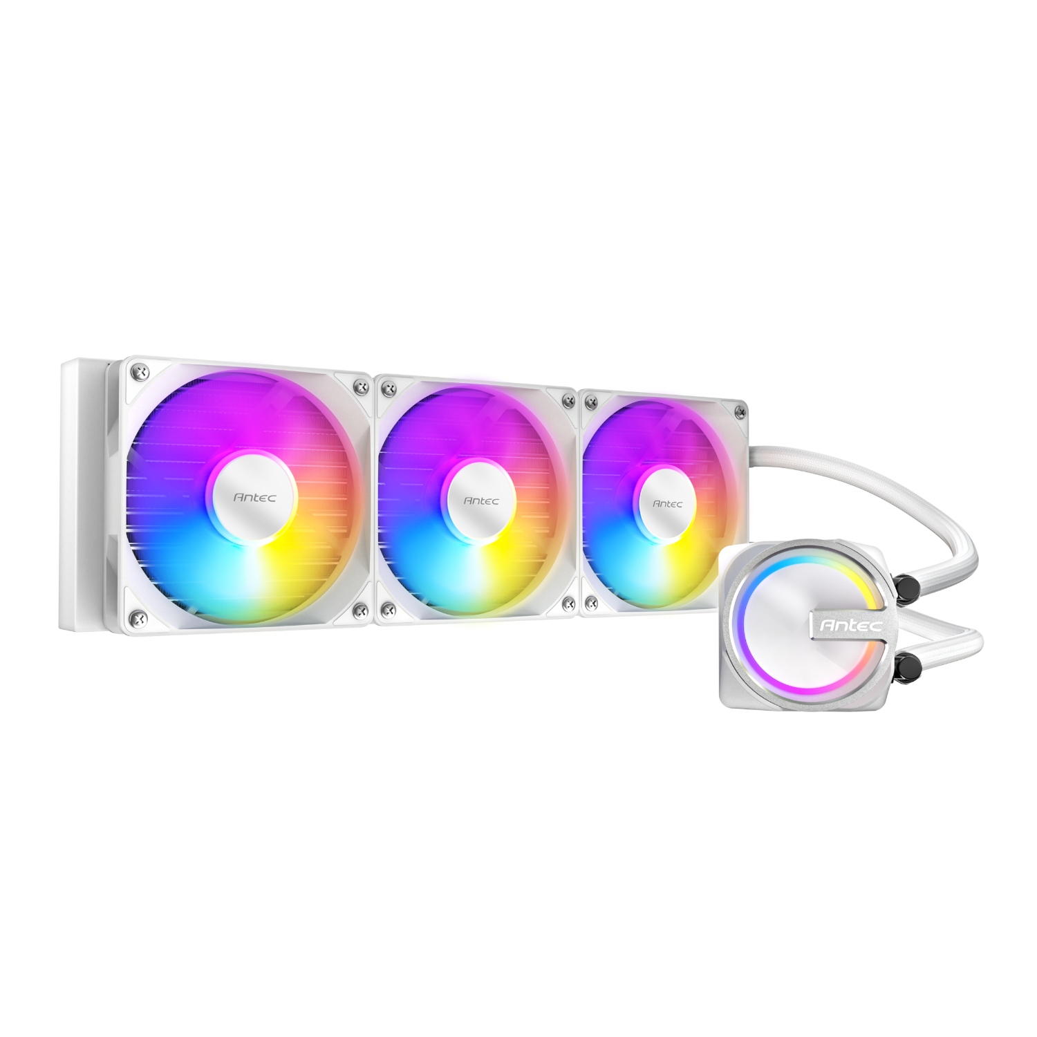 Antec Skeleton 360 ARGB CPU Liquid Cooler White - Image 2