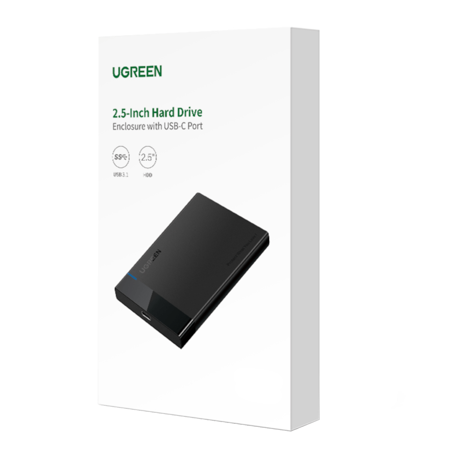 UGREEN 2.5'' SATA Hard Drive USB 3.0 Enclosure, UASP, 6Gbps - Image 3