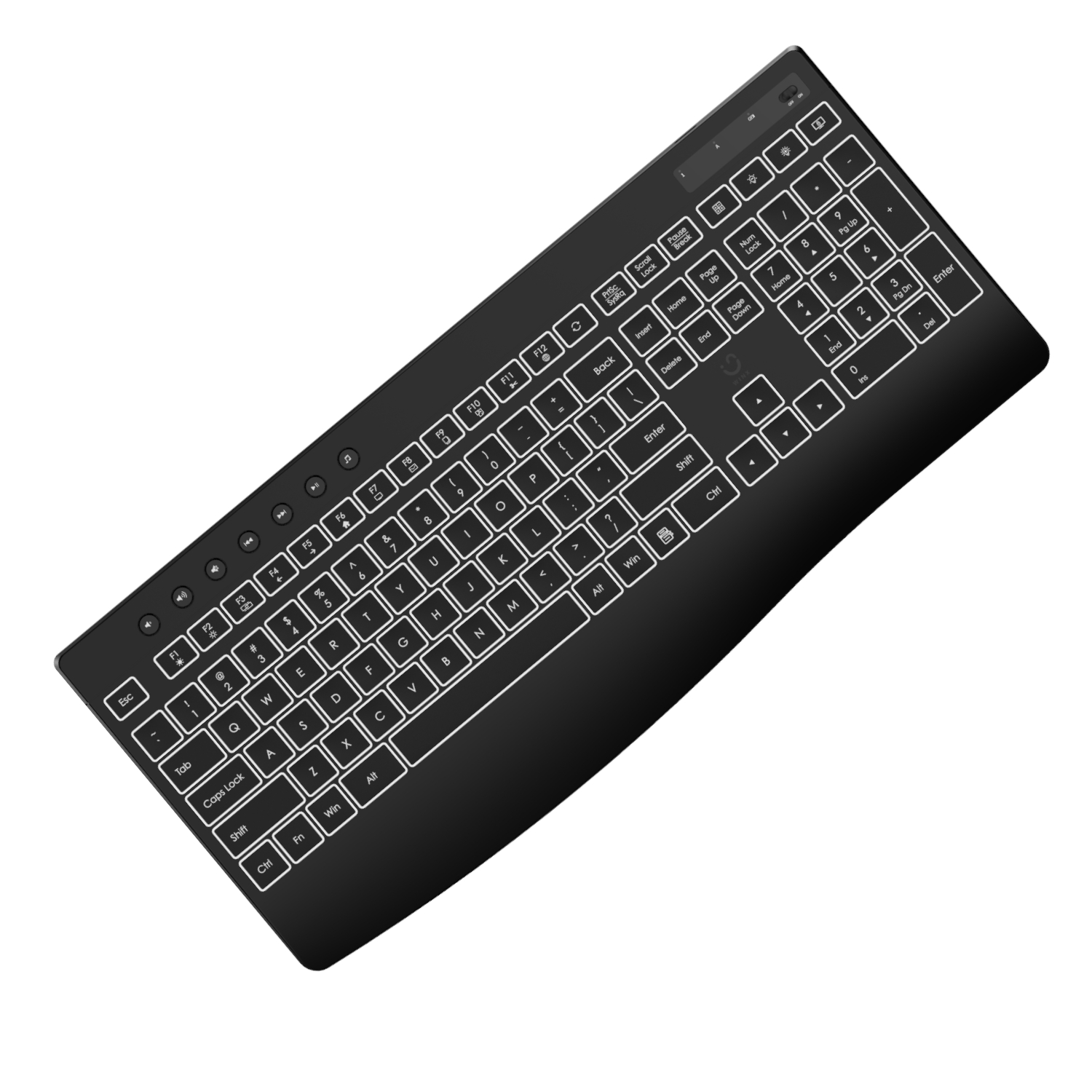 WINX DO Business Backlit Wired Keyboard and Mouse Combo - Image 3
