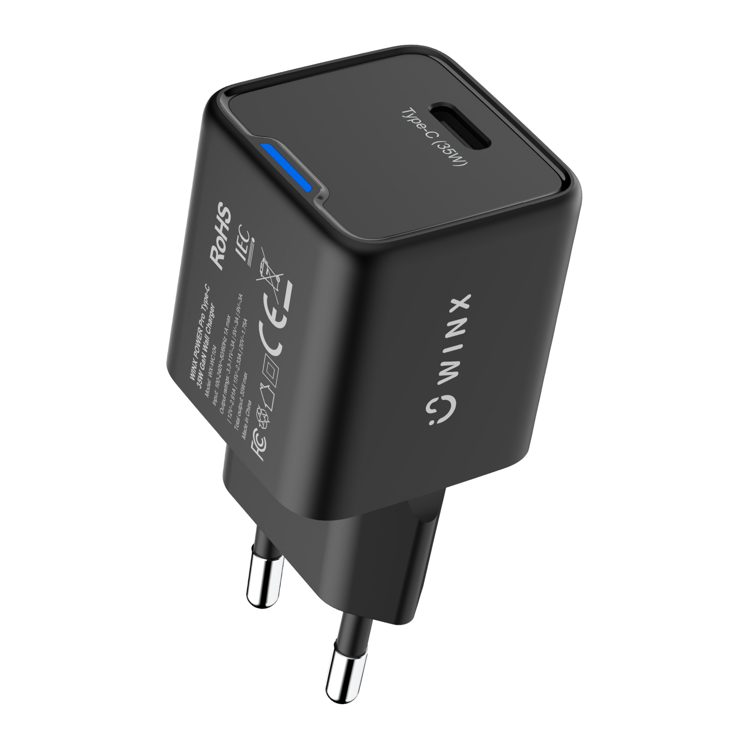 WINX POWER Fast Type-C 35W GaN Wall Charger - Image 2
